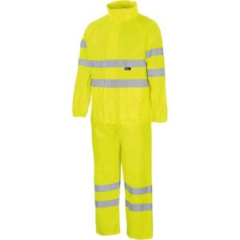 Vizwell Warnschutz Regenanzug Hi-Vis