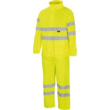 Vizwell Warnschutz Regenanzug Hi-Vis