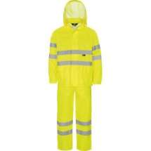 Vizwell Warnschutz Regenanzug Hi-Vis