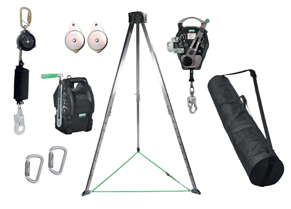 Dreibein-Set inkl. HSG Delta Microbloc 1,8m